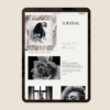 mockup with showit blog template