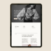 mockup with showit sales page add on