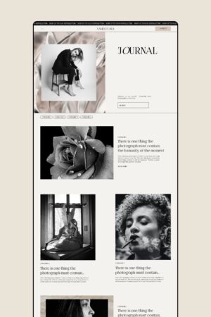 Showit Blog Page ADD-ON Feather
