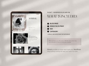 Showit Blog Page ADD-ON Feather - Image 3