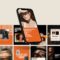 mockup with canva instagram template