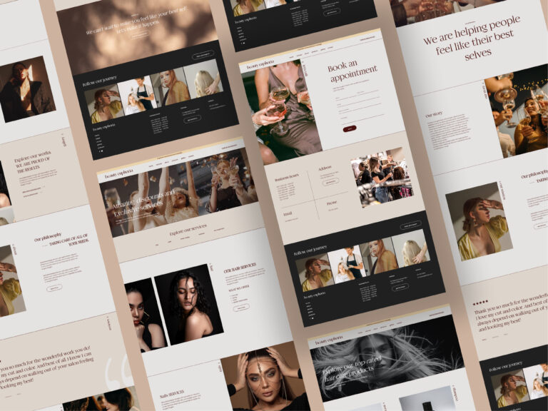Showit website template Euphoria digitalandchic com