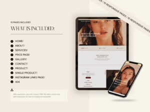Showit website template Euphoria - Image 5