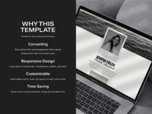Showit Instagram Link in bio, Canva Instagram Link in bio v1 - Image 5