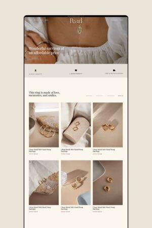 Showit Shop ADD-ON Ivory