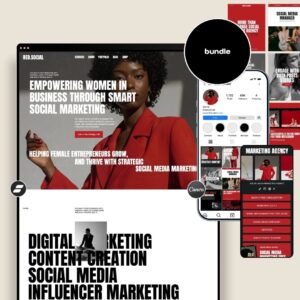 showit and canva bundle templates