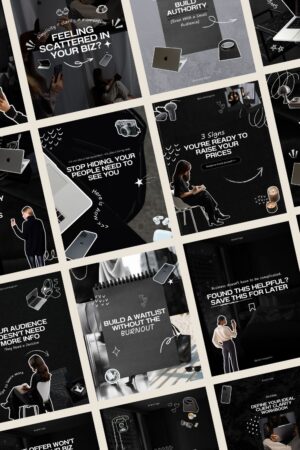 Scrapbook instagram templates