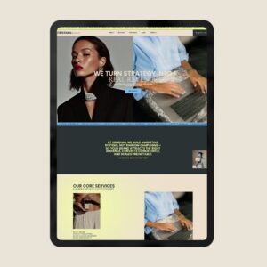 showit template mockup